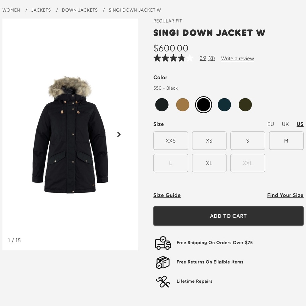 Fjallraven Singi Parka